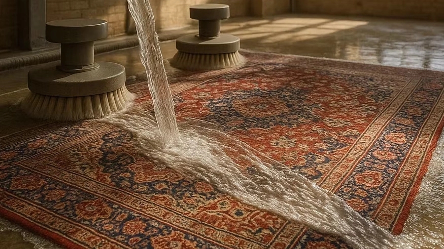 قالیشویی در بلوار ارم جمهوری شیراز
