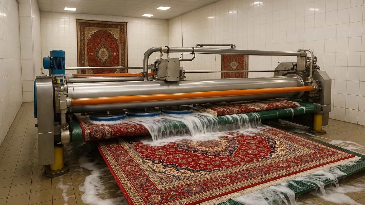 قالیشویی در بلوار دولت شیراز تضمین پاکی و درخشندگی فرش