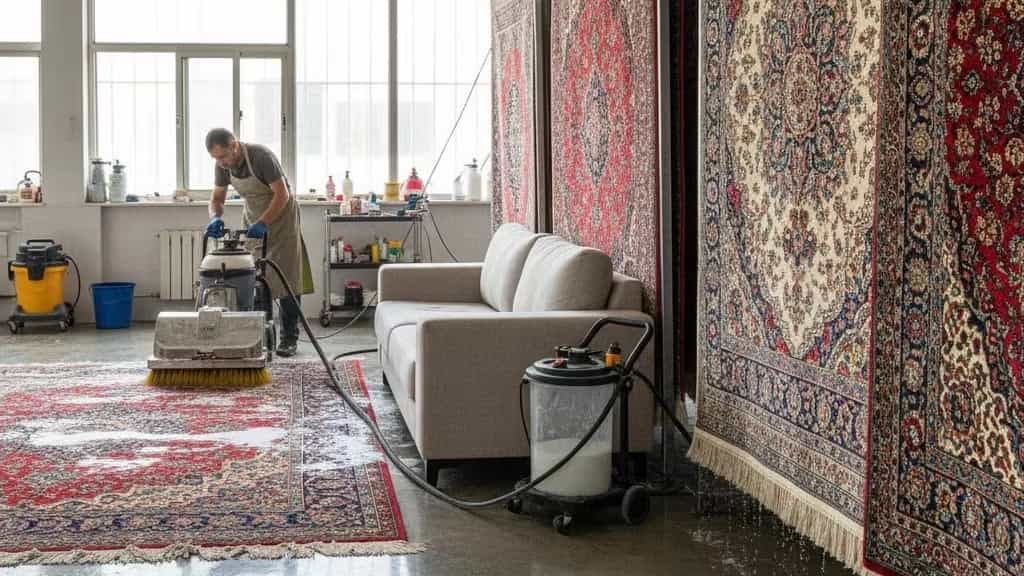 مبلشویی و قالیشویی در شهرک گلدشت و معالی‌آباد شیراز